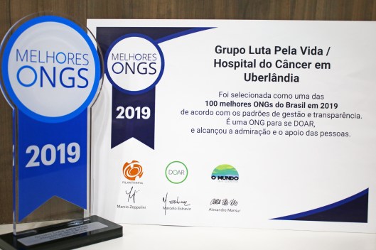 Grupo Luta Pela Vida está novamente entre as 100 melhores ONGs e é o destaque na Saúde